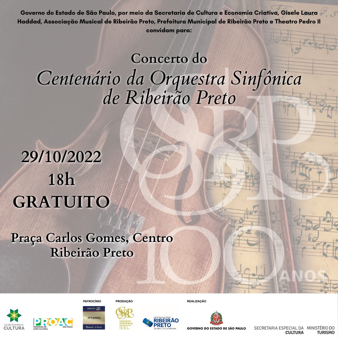Centenário da Orquestra Sinfônica de Ribeirão Preto