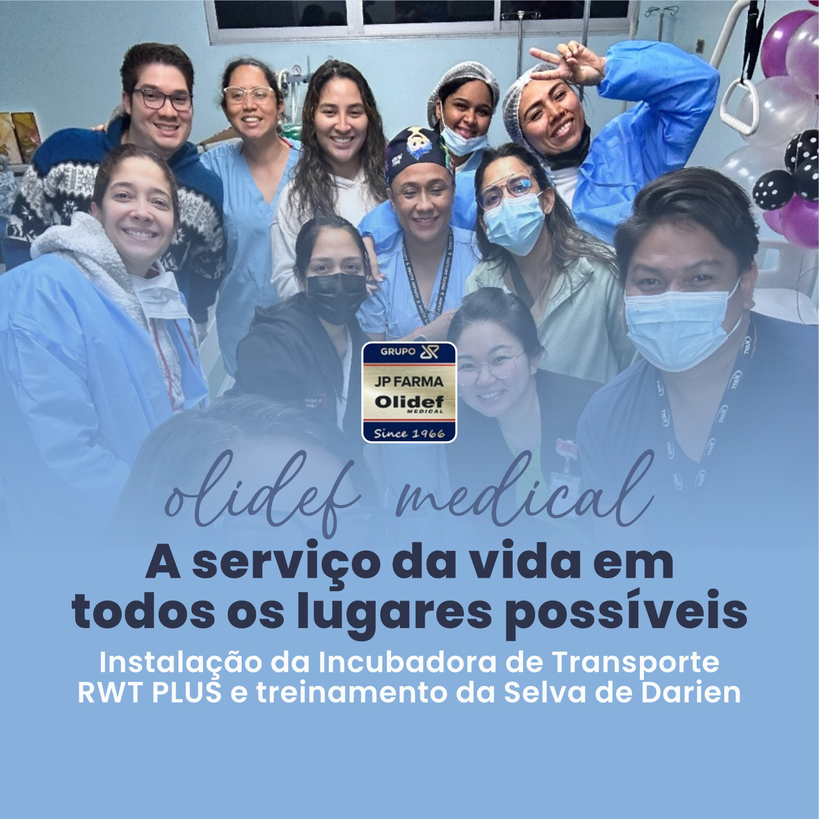 Olidef Medical: a serviço da vida em todos os lugares possíveis.